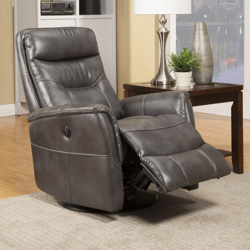 Parker House Furniture Gemini Power Swivel Glider Fabric Recliner MGEM