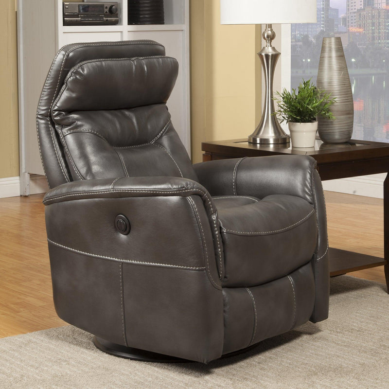 Parker House Furniture Gemini Power Swivel Glider Fabric Recliner MGEM