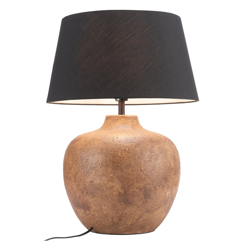 Zuo Basil 56150 Table Lamp - Black IMAGE 2