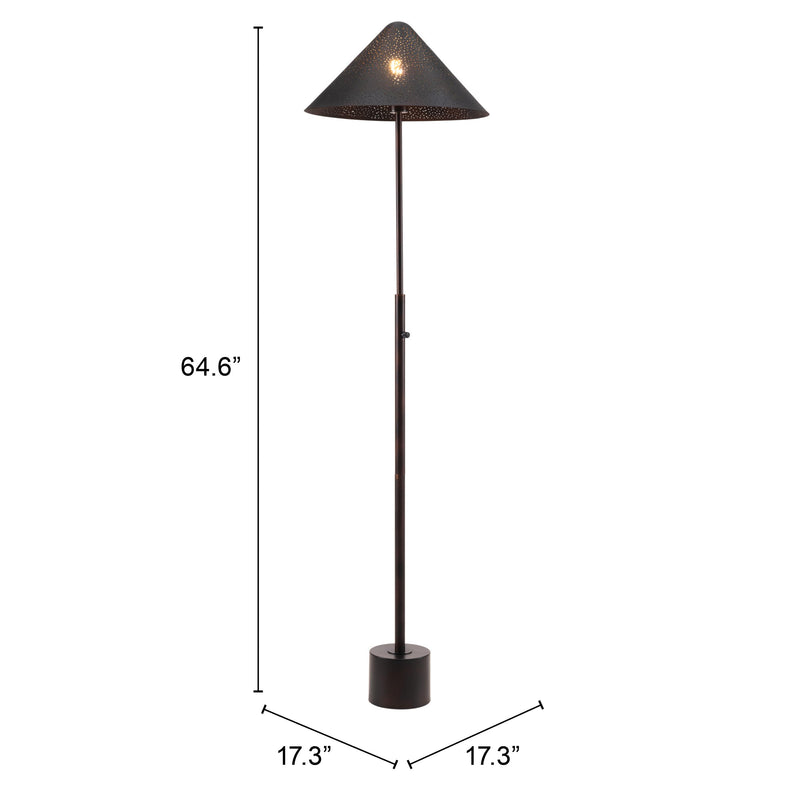 Zuo Cardo 56142 Floor Lamp - Bronze IMAGE 8