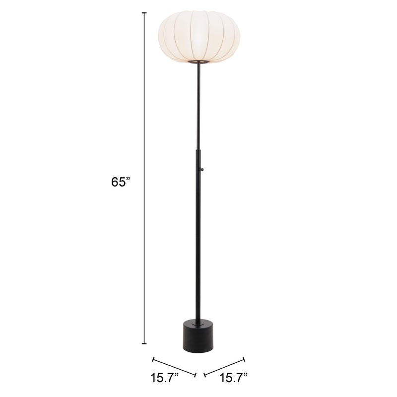 Zuo Wisteria 56152 Floor Lamp - White IMAGE 8