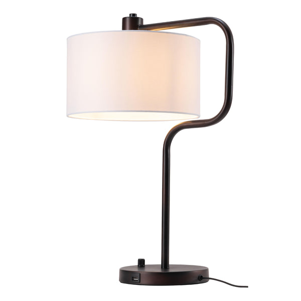 Zuo Middlemist 56146 Table Lamp - White IMAGE 1