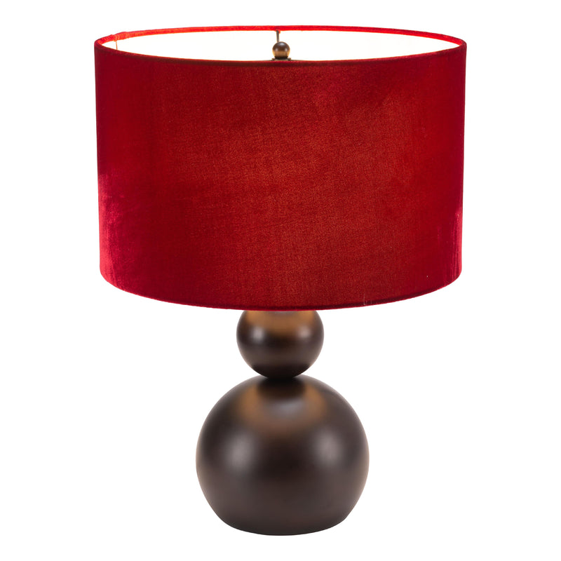 Zuo Shobu 56154 Table Lamp - Red IMAGE 4