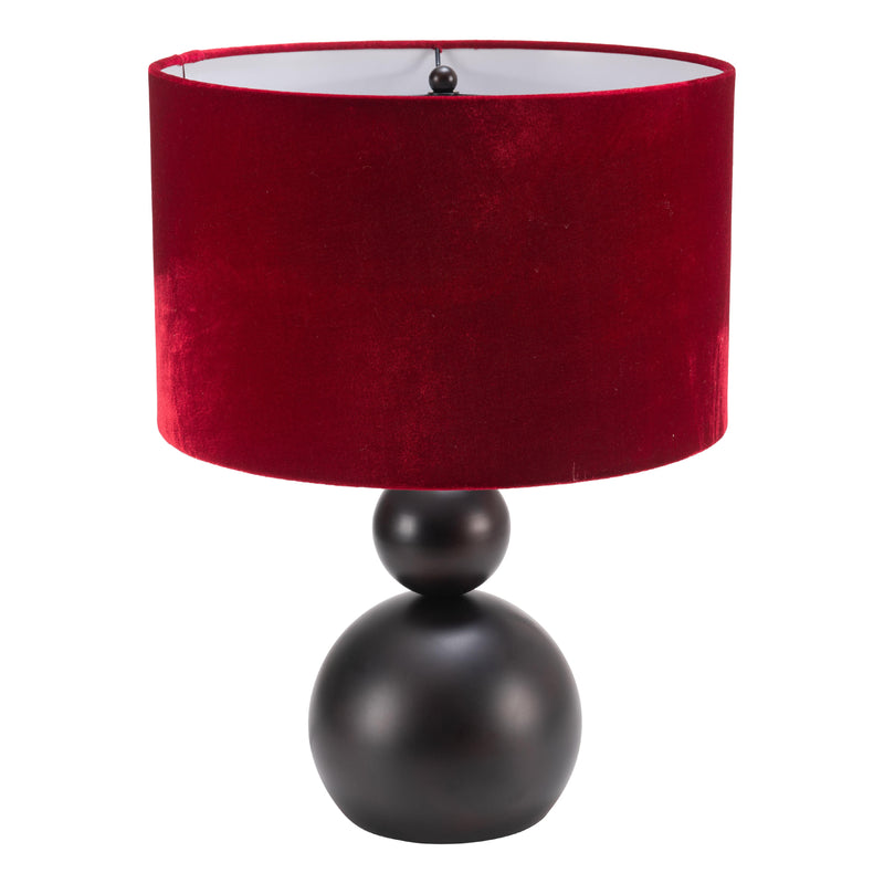 Zuo Shobu 56154 Table Lamp - Red IMAGE 5