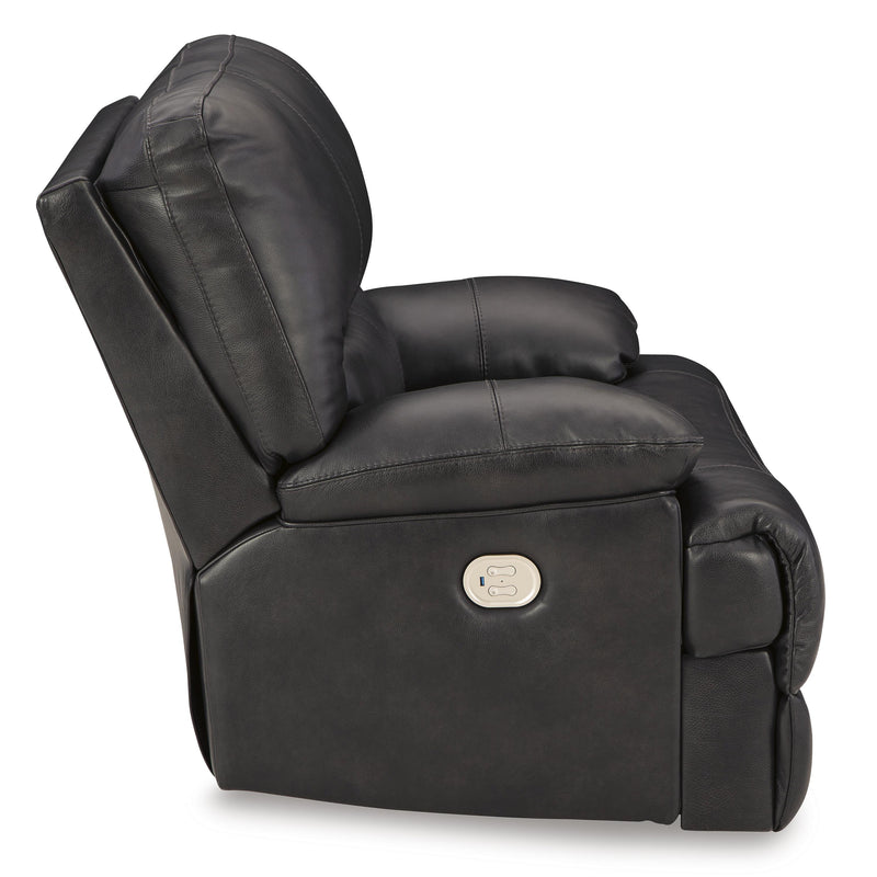 Signature Design by Ashley Mountainous Power Leather Match Recliner U6580182 IMAGE 4