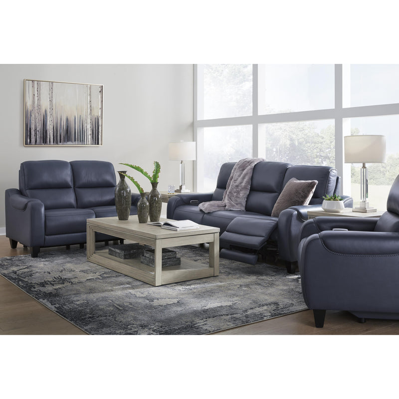 Signature Design by Ashley Mercomatic Power Reclining Leather Match Sofa U7531115 IMAGE 13