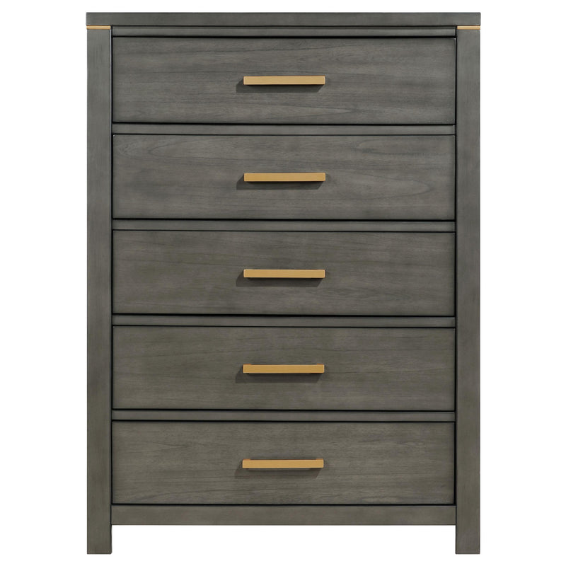 Coaster Furniture Kieran 5-Drawer Chest 224745 IMAGE 3