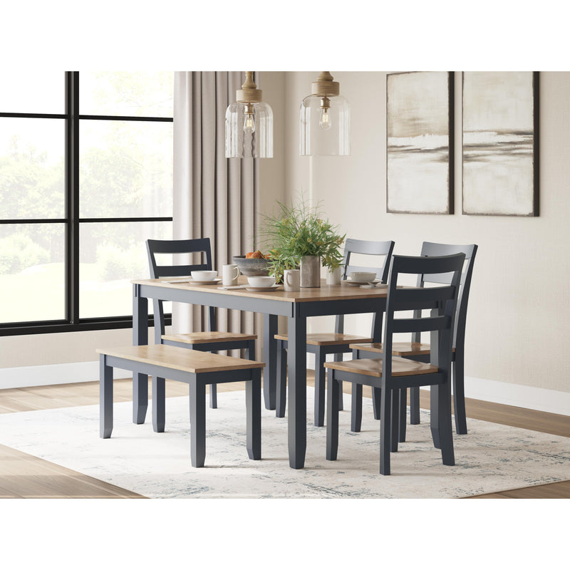 Signature Design by Ashley Gesthaven 6 pc Dinette D399-325 IMAGE 3