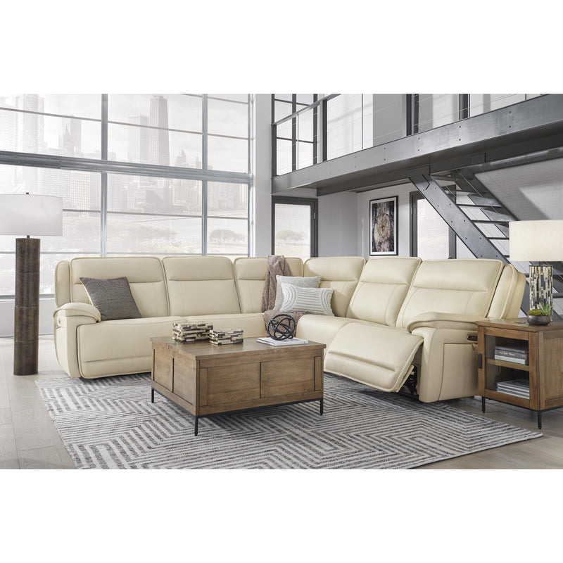 Signature Design by Ashley Double Deal Power Reclining Leather Match 5 pc Sectional U1300158/U1300131/U1300177/U1300146/U1300162 IMAGE 6