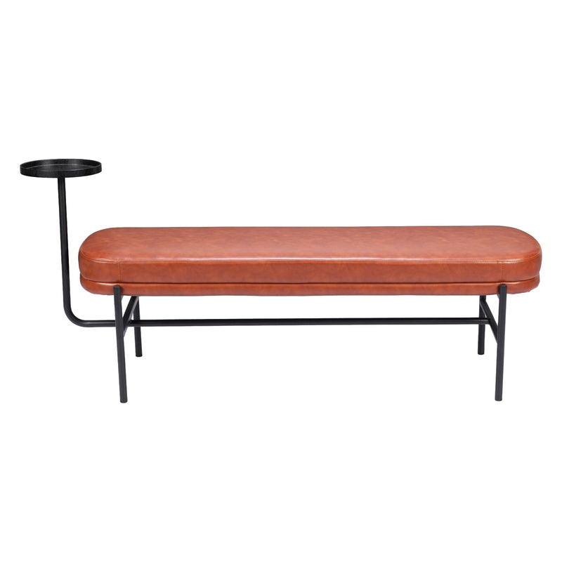 Zuo Ploce 110180 Bench - Brown IMAGE 3