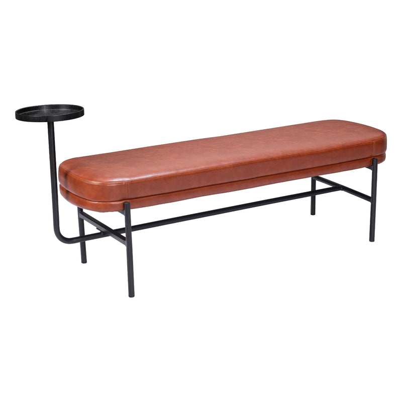 Zuo Ploce 110180 Bench - Brown IMAGE 4