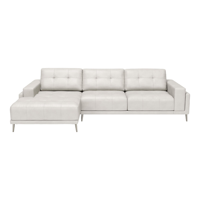 Zuo Bliss 110371 LAF Chaise Sectional - Beige IMAGE 3