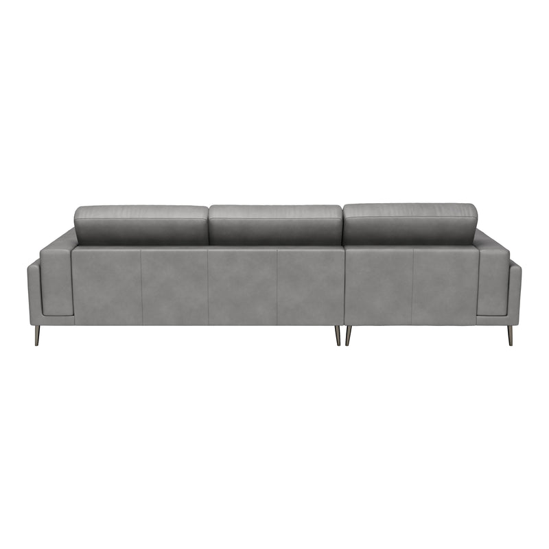 Zuo Bliss 110373 LAF Chaise Sectional - Grey IMAGE 4