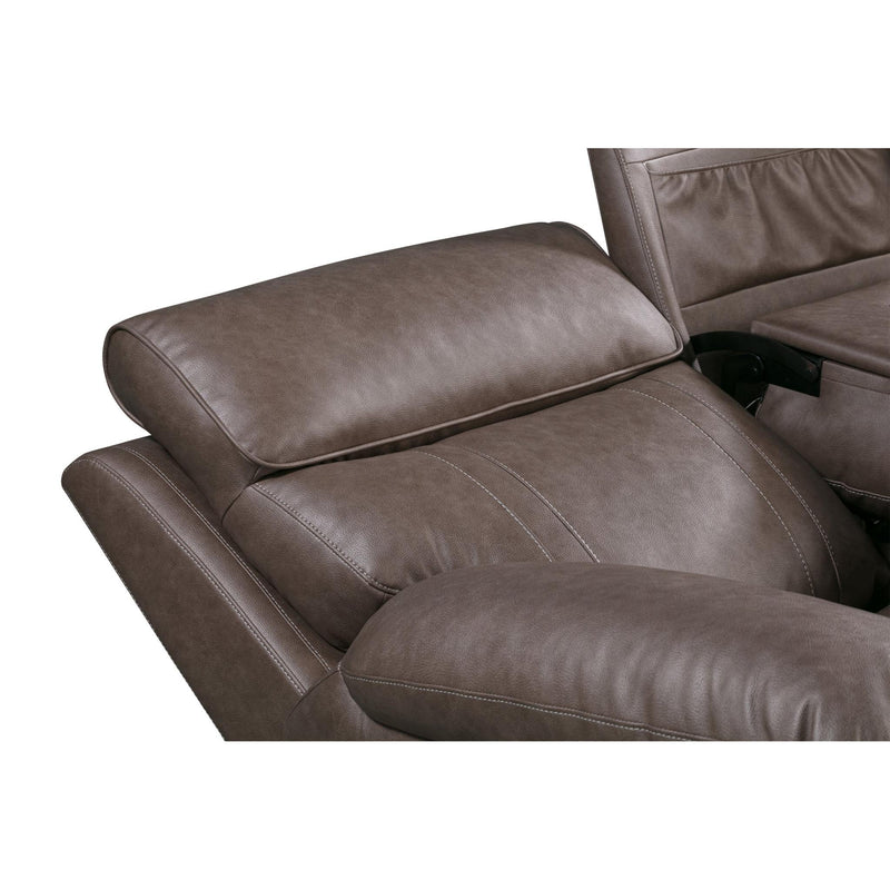 Parker House Furniture Theon Reclining Leather Look Sofa MTHE