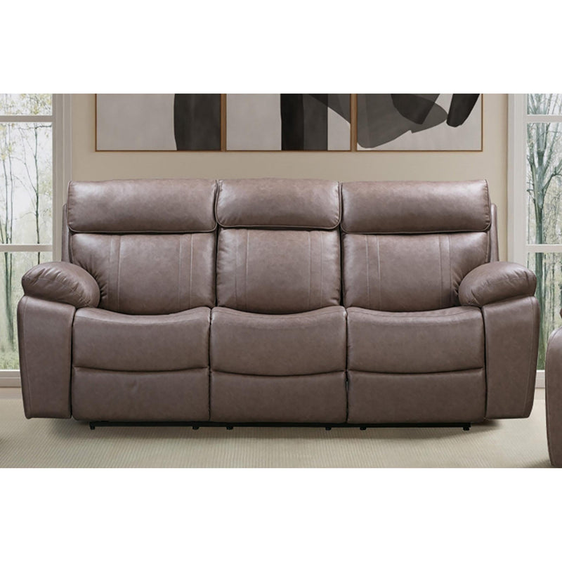 Parker House Furniture Theon Reclining Leather Look Sofa MTHE