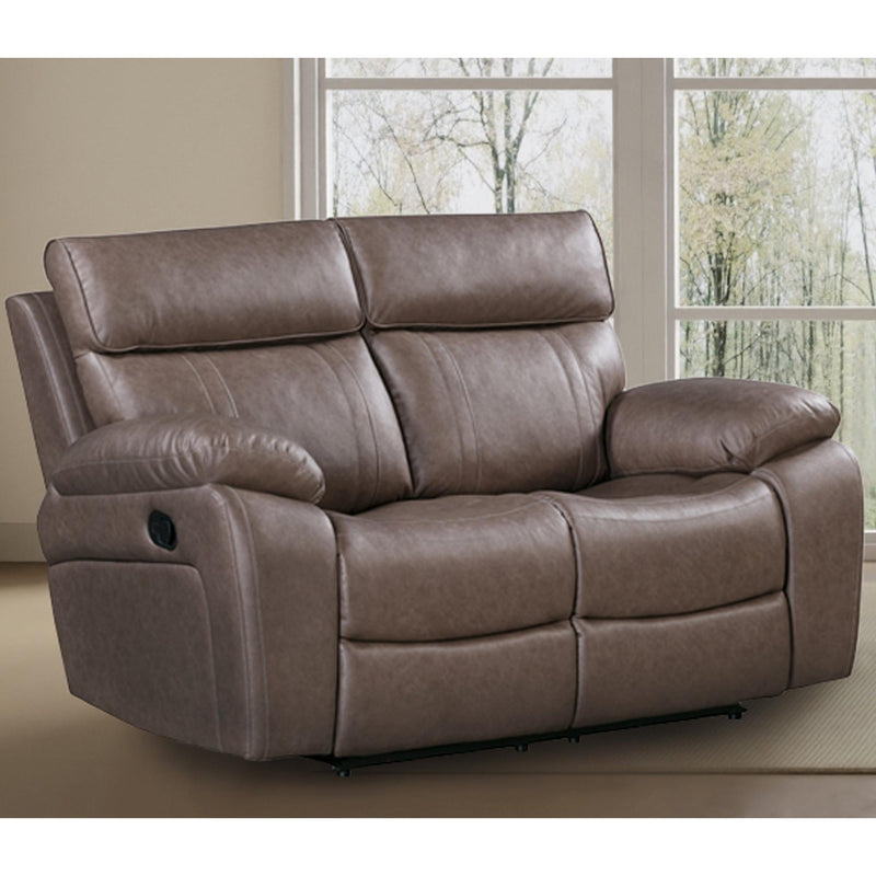 Parker House Furniture Theon Reclining Leather Look Loveseat MTHE