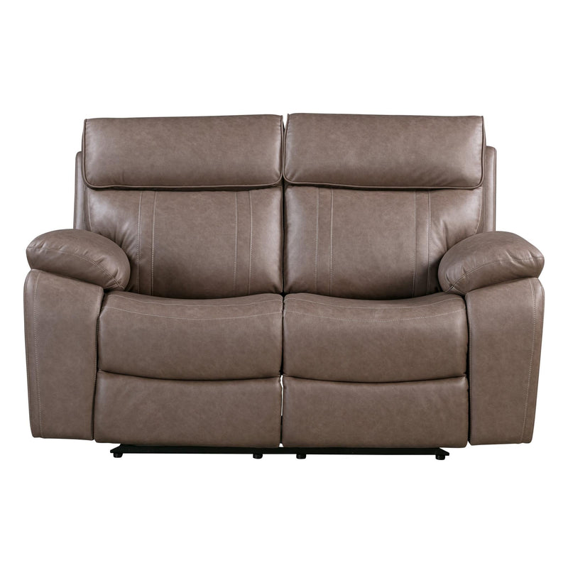 Parker House Furniture Theon Reclining Leather Look Loveseat MTHE