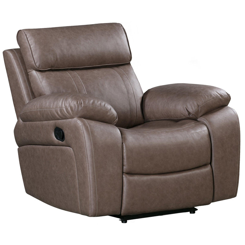 Parker House Furniture Theon Glider Leather Look Recliner MTHE