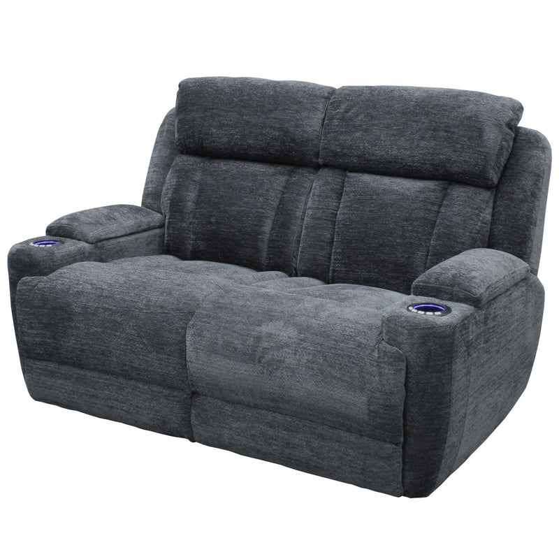 Parker House Furniture Dalton Power Reclining Fabric Loveseat MDAL