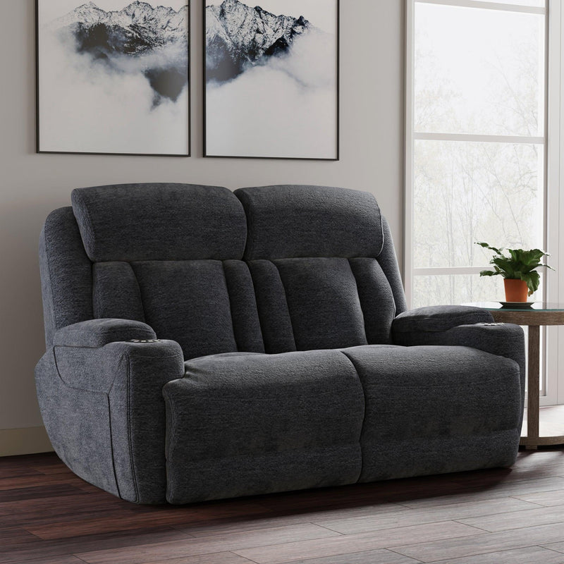 Parker House Furniture Dalton Power Reclining Fabric Loveseat MDAL