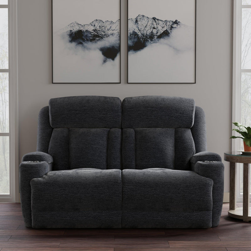 Parker House Furniture Dalton Power Reclining Fabric Loveseat MDAL