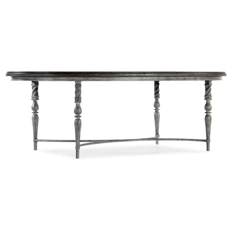 Hooker Furniture 5961-80209-89 Traditions Oval Cocktail Table IMAGE 2