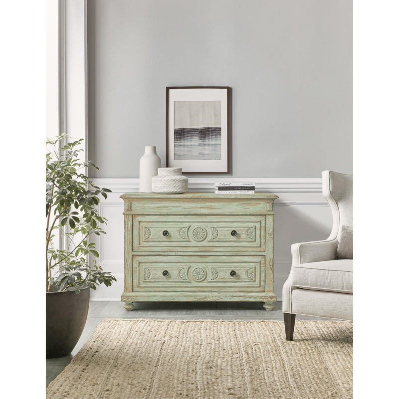 Hooker Furniture 5961-85002-35 Traditions Two-Drawer Accent Chest IMAGE 5