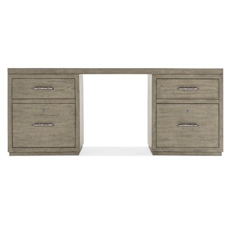 Hooker Furniture 6150-10904-85 Linville Falls 72" Desk with Two Files IMAGE 3