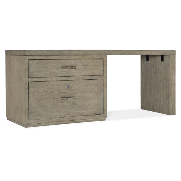 Hooker Furniture 6150-10908-85 Linville Falls 72" Desk with Lateral File IMAGE 1