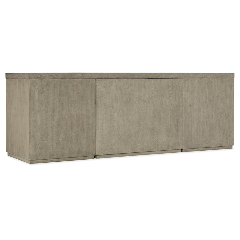 Hooker Furniture 6150-10918-85 Linville Falls 84" Credenza with Two Files and Open Desk Cabinet IMAGE 2