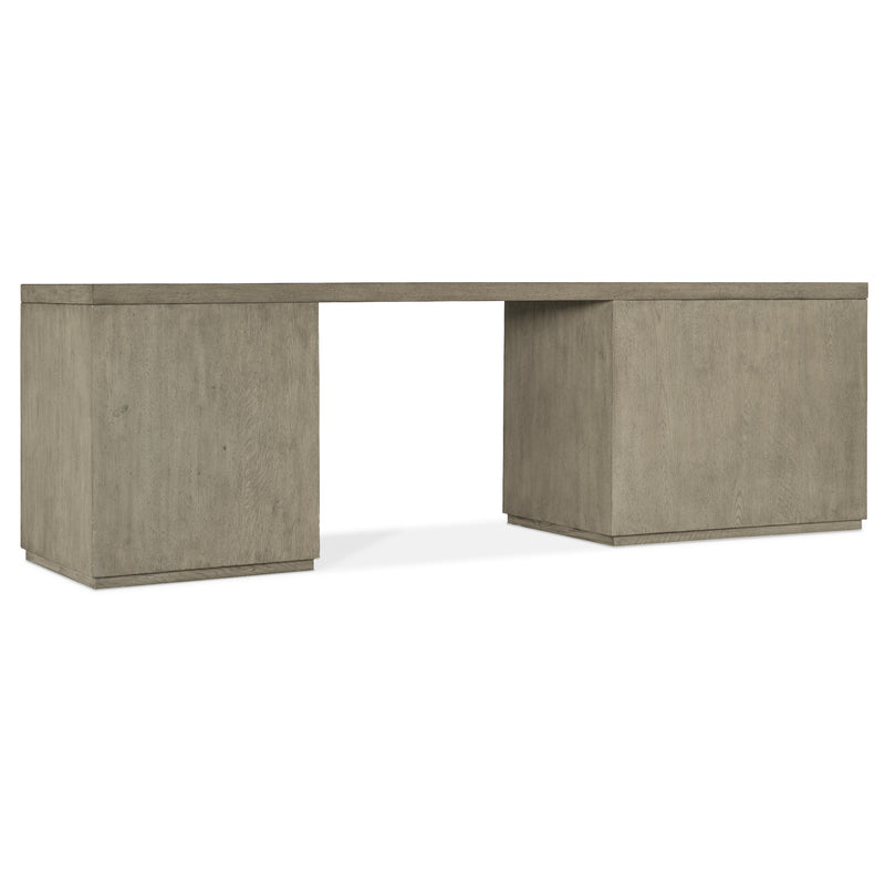 Hooker Furniture 6150-10922-85 Linville Falls 96" Desk with One File and Open Desk Cabinet IMAGE 2