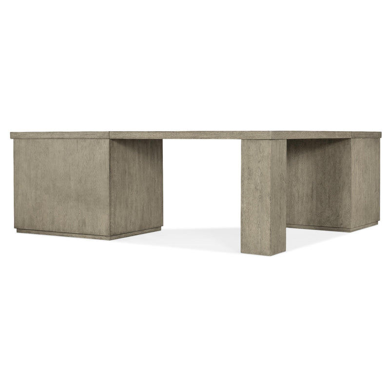 Hooker Furniture 6150-10935-85 Linville Falls Corner Desk with File and Lateral File IMAGE 2