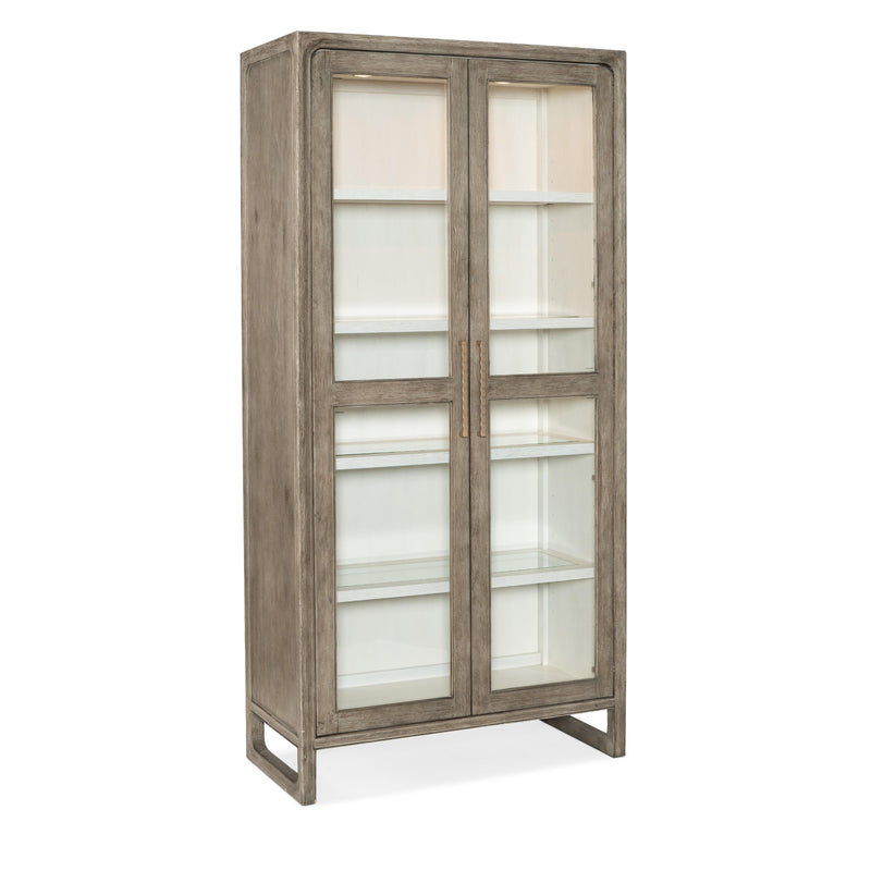 Hooker Furniture 6350-75906-95 Serenity Sanderling Display Cabinet IMAGE 1