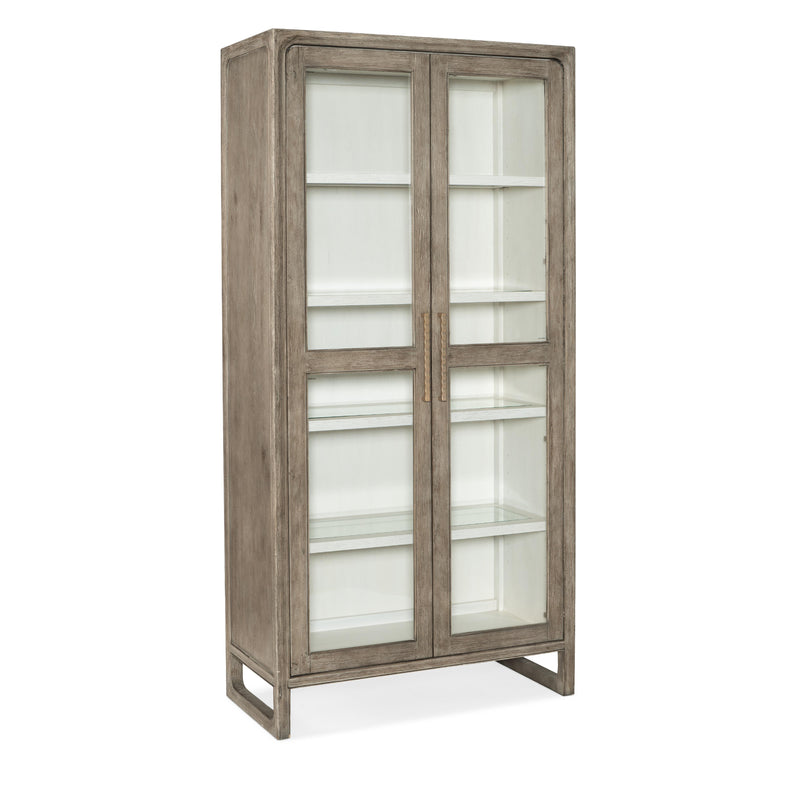 Hooker Furniture 6350-75906-95 Serenity Sanderling Display Cabinet IMAGE 2