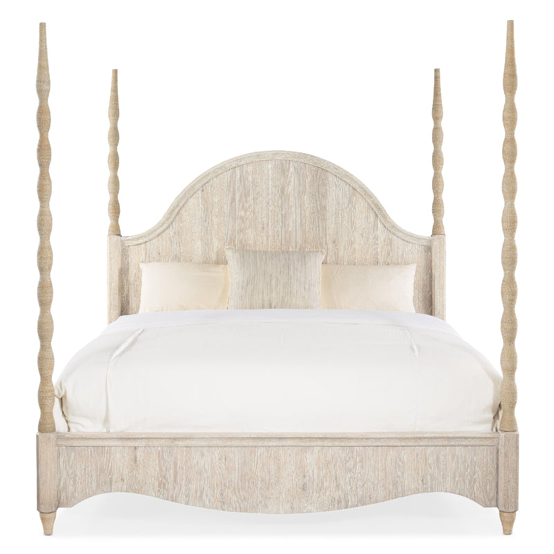 Hooker Furniture 6350-90666-80 Serenity Jetty King Poster Bed IMAGE 2