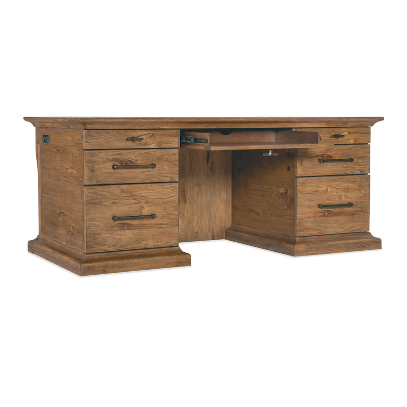 Hooker Furniture 6700-10562-80 Big Sky Executive Desk IMAGE 3