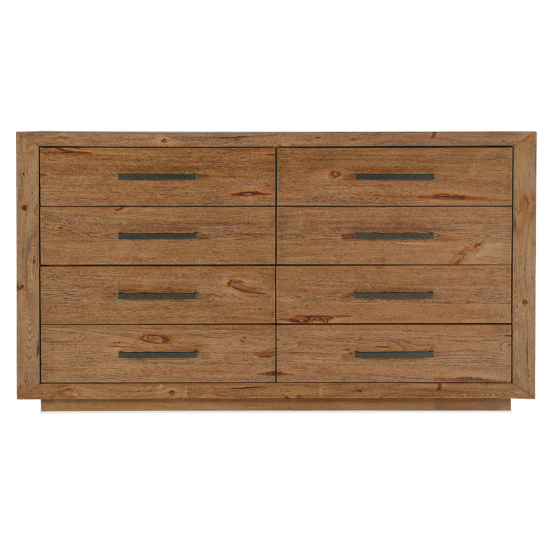 Hooker Furniture 6700-90002-80 Big Sky Eight Drawer Dresser IMAGE 2