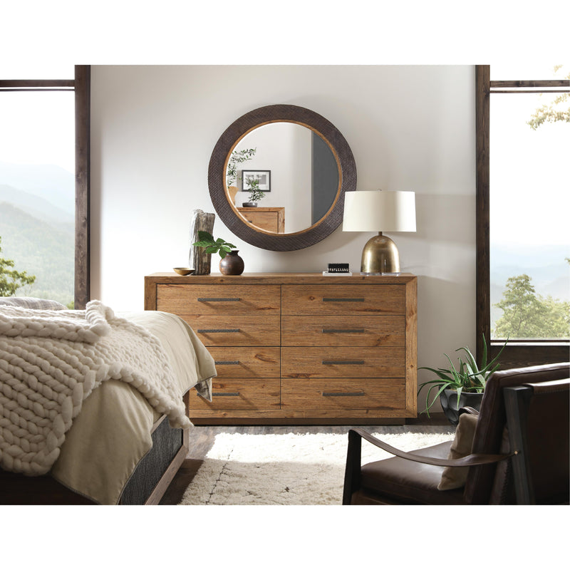 Hooker Furniture 6700-90002-80 Big Sky Eight Drawer Dresser IMAGE 4