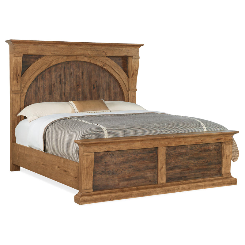 Hooker Furniture 6700-90360-80 Big Sky Cal King Corbel Bed IMAGE 1