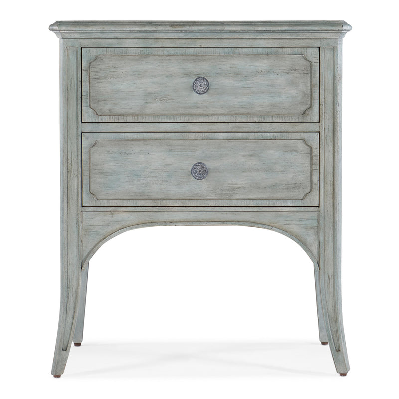 Hooker Furniture 6750-50011-44 Charleston Two-Drawer Accent Table IMAGE 2