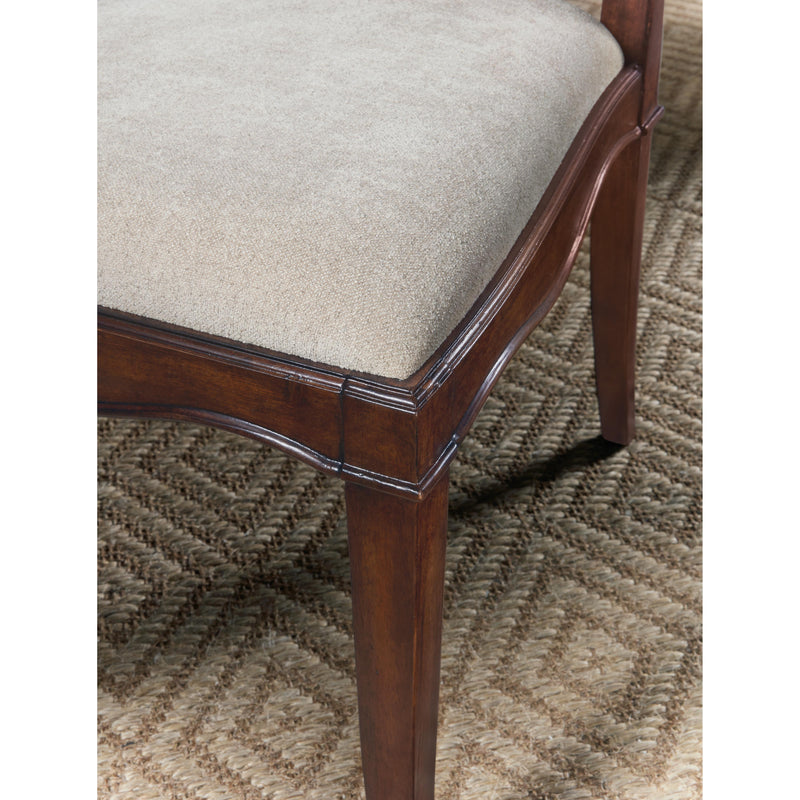 Hooker Furniture 6750-75310-85 Charleston Upholstered Seat Side Chair IMAGE 4