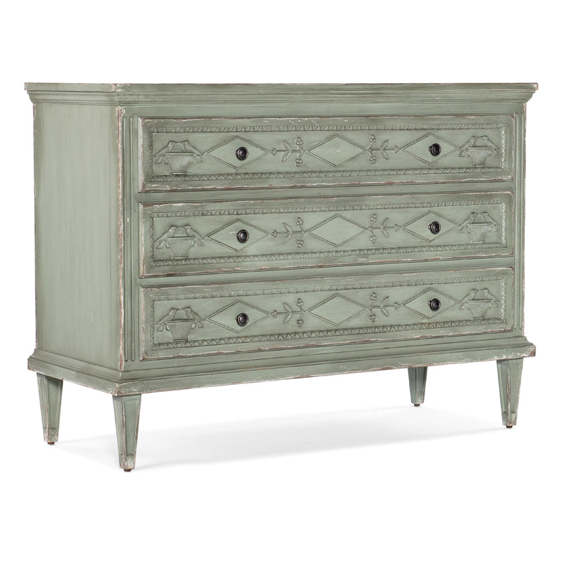 Hooker Furniture 6750-85011-32 Charleston Three-Drawer Accent Chest IMAGE 1