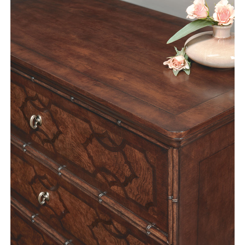 Hooker Furniture 6750-90116-85 Charleston Three-Drawer Nightstand IMAGE 4