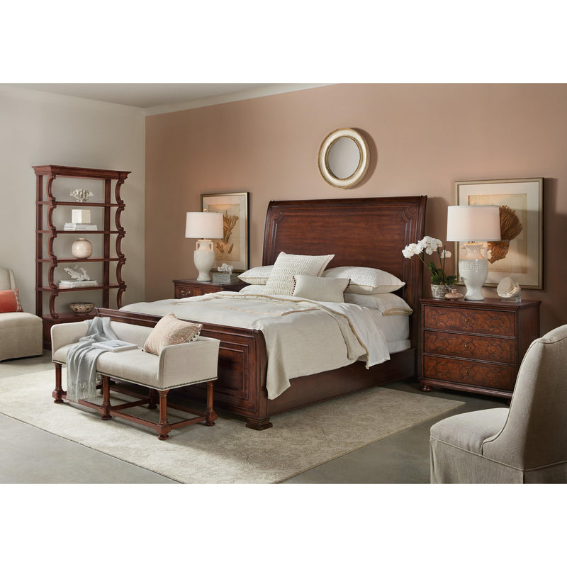 Hooker Furniture 6750-90450-85 Charleston Queen Sleigh Bed IMAGE 3