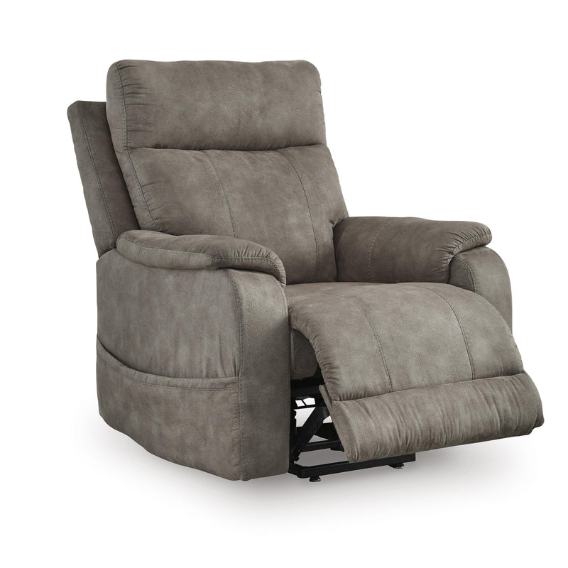 Signature Design by Ashley Crestmeade Fabric Lift Chair with Heat and Massage 1350312 IMAGE 2