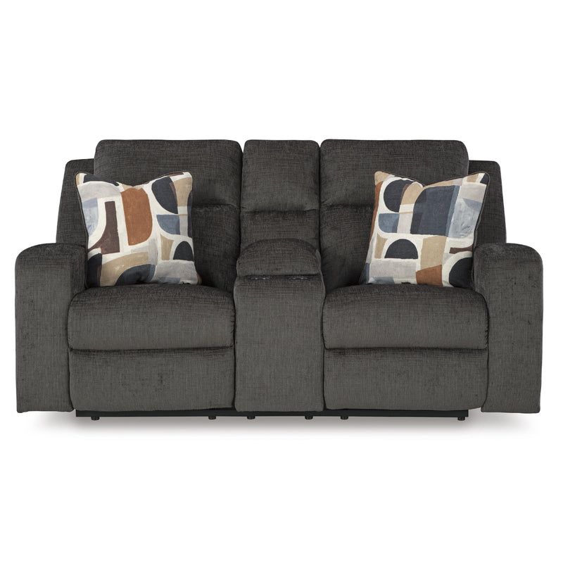 Signature Design by Ashley Kanlow Reclining Loveseat with Console 3860794 IMAGE 2