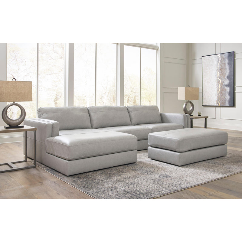 Signature Design by Ashley Amiata Leather Match 2 pc Sectional 5740416/5740467 IMAGE 11