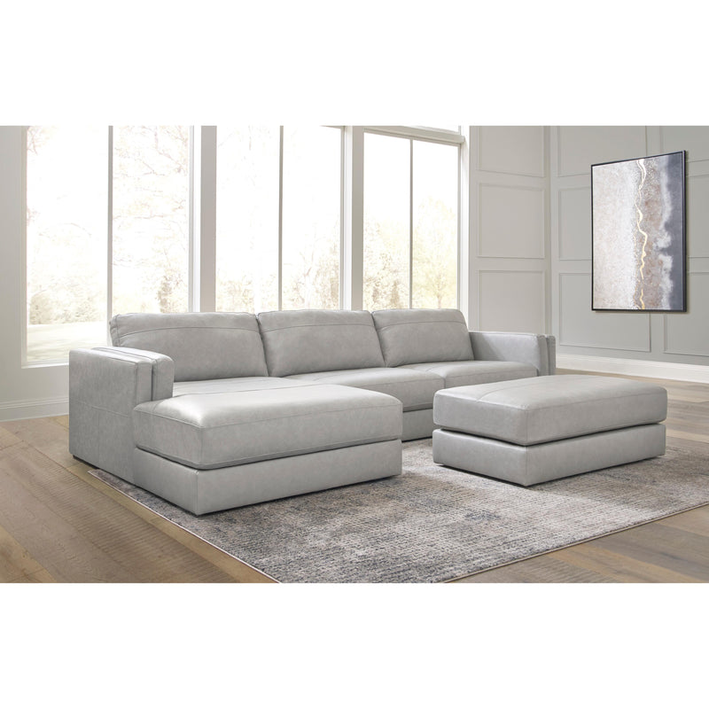 Signature Design by Ashley Amiata Leather Match 2 pc Sectional 5740416/5740467 IMAGE 8