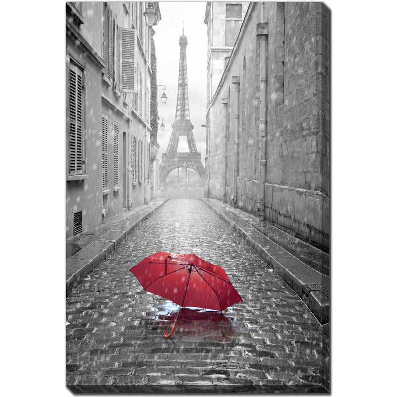 Streamline Art D1537-3860 Eiffel Tower Red IMAGE 1