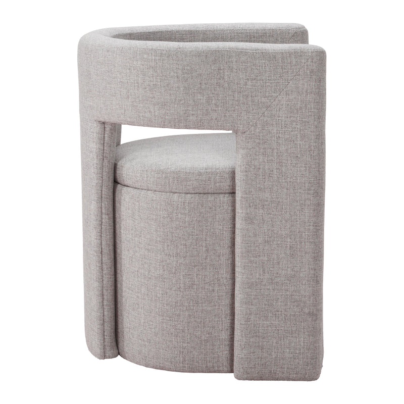 Zuo Papua 109993 Dining Chair - Grey IMAGE 2